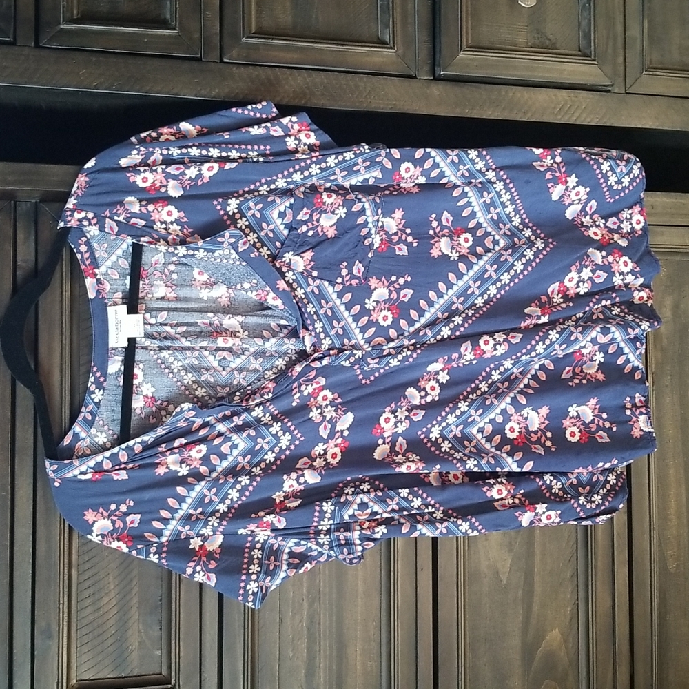 Liz Claiborne Size 3X floral top